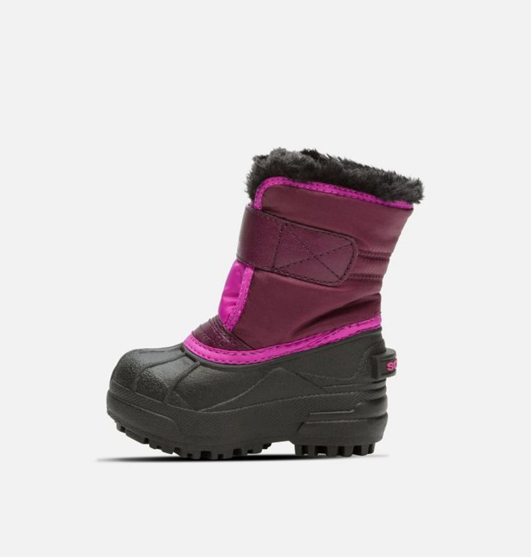 Kids Snow Boots Purple/Pink/Black - Sorel Toddler Commander™ - 836210-GQI